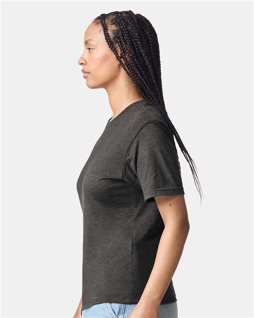 American Apparel 2001CVC Unisex CVC Tee - Side view