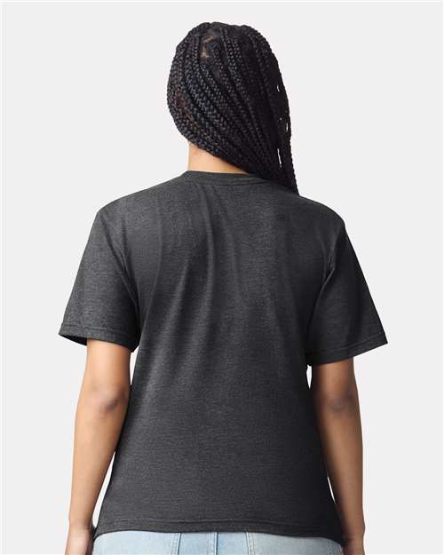 American Apparel 2001CVC Unisex CVC Tee - Back view