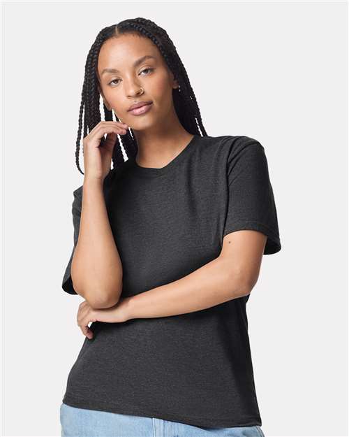 American Apparel 2001CVC Unisex CVC Tee - Front view