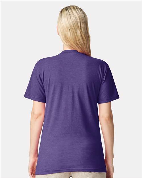 American Apparel 2001CVC Unisex CVC Tee - Back view