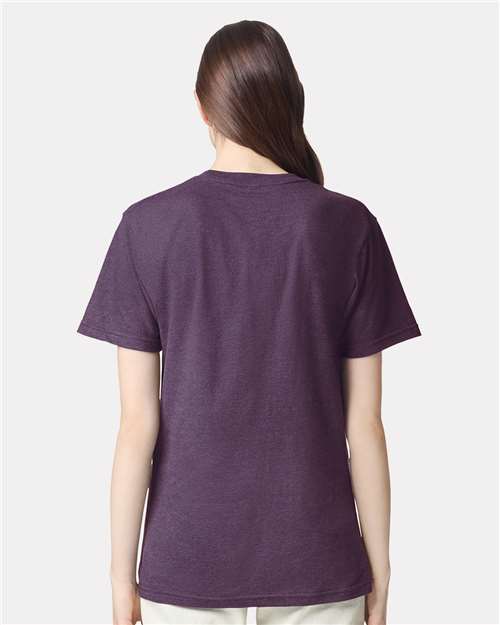 American Apparel 2001CVC Unisex CVC Tee - Back view