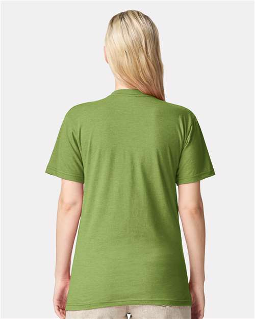 American Apparel 2001CVC Unisex CVC Tee - Back view