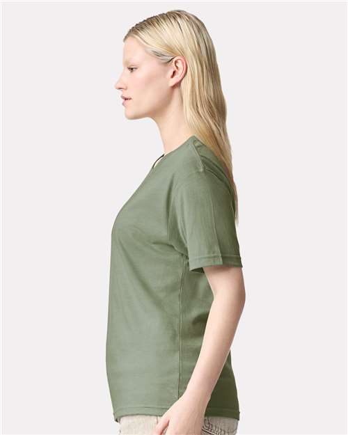 American Apparel 2001CVC Unisex CVC Tee - Side view