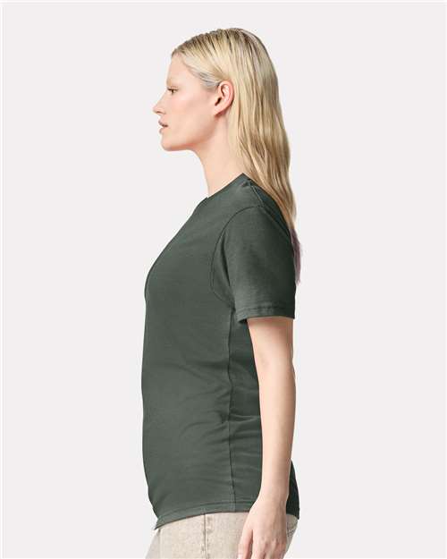 American Apparel 2001CVC Unisex CVC Tee - Side view