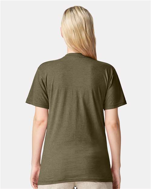 American Apparel 2001CVC Unisex CVC Tee - Back view