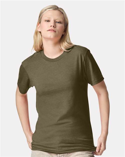 American Apparel 2001CVC Unisex CVC Tee - Front view