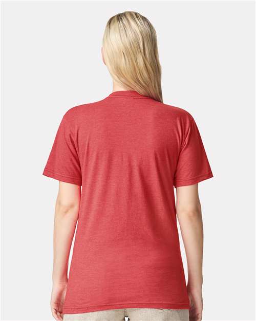 American Apparel 2001CVC Unisex CVC Tee - Back view