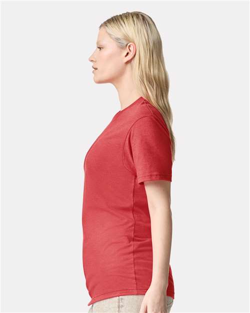 American Apparel 2001CVC Unisex CVC Tee - Side view