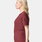 American Apparel 2001CVC Unisex CVC Tee - Side view