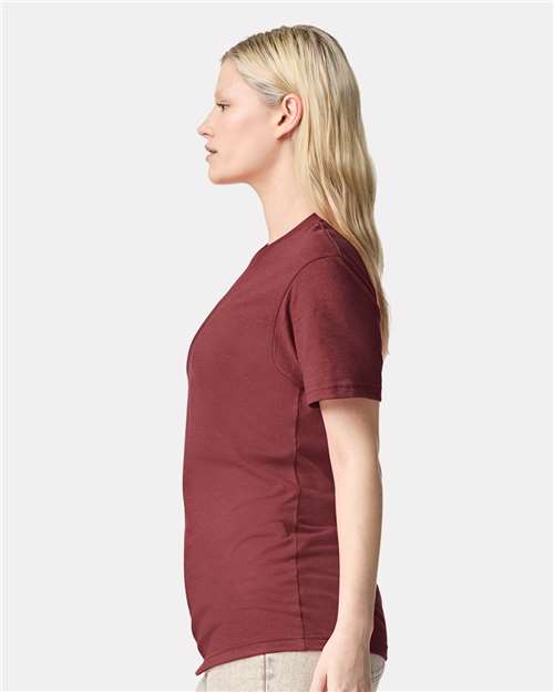 American Apparel 2001CVC Unisex CVC Tee - Side view