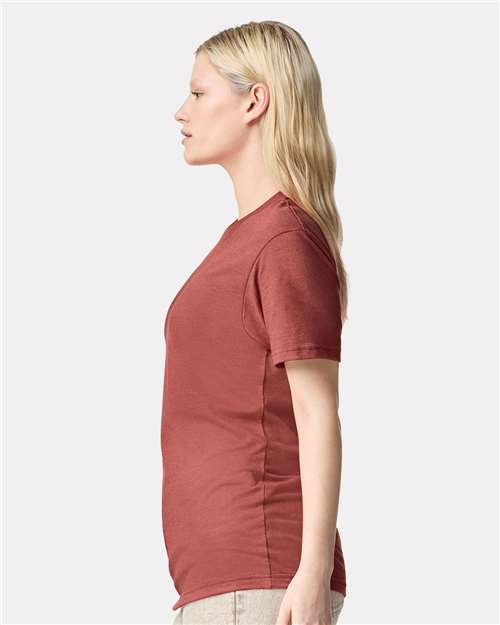 American Apparel 2001CVC Unisex CVC Tee - Back view