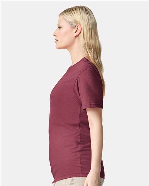 American Apparel 2001CVC Unisex CVC Tee - Side view