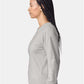 American Apparel 2007 Unisex Fine Jersey Long Sleeve Tee - Side view
