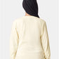 American Apparel 2007 Unisex Fine Jersey Long Sleeve Tee - Back view
