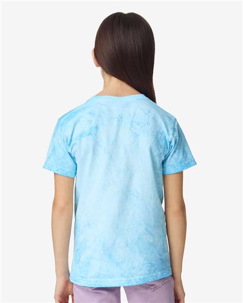 Comfort Colors 1745Y Youth Colorblast? Heavyweight T-Shirt - Back view