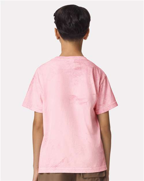 Comfort Colors 1745Y Youth Colorblast? Heavyweight T-Shirt - Back view