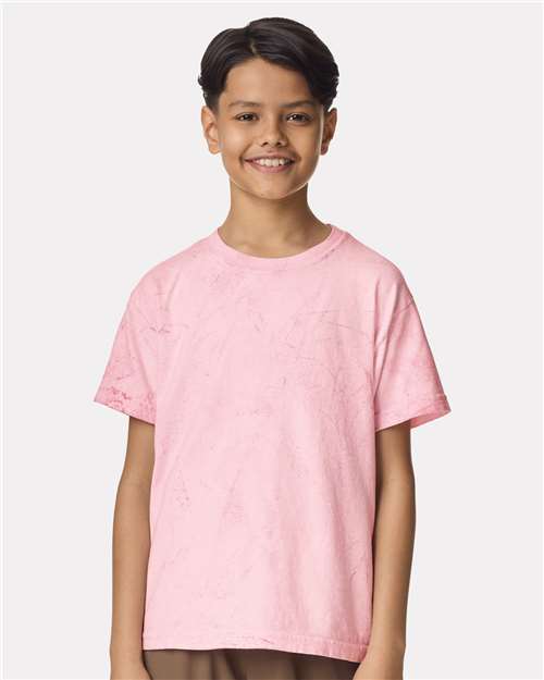 Comfort Colors 1745Y Youth Colorblast? Heavyweight T-Shirt - Front view