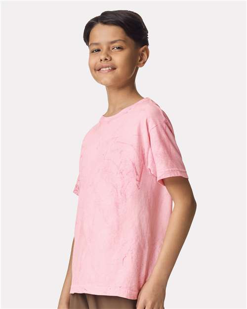 Comfort Colors 1745Y Youth Colorblast? Heavyweight T-Shirt - Side view