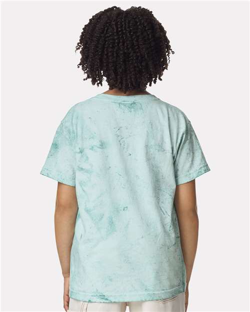 Comfort Colors 1745Y Youth Colorblast? Heavyweight T-Shirt - Back view