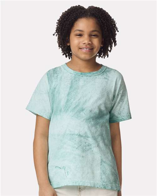 Comfort Colors 1745Y Youth Colorblast? Heavyweight T-Shirt - Front view