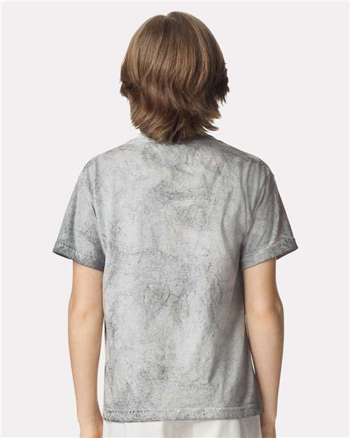 Comfort Colors 1745Y Youth Colorblast? Heavyweight T-Shirt - Back view
