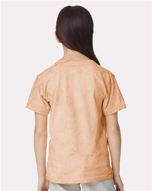 Comfort Colors 1745Y Youth Colorblast? Heavyweight T-Shirt - Back view