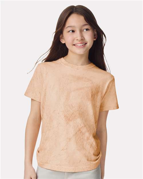 Comfort Colors 1745Y Youth Colorblast? Heavyweight T-Shirt - Front view