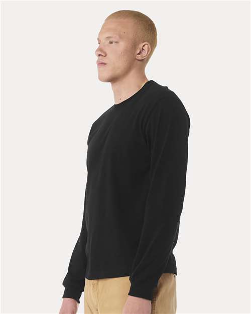 BELLA  CANVAS 3511 6 oz. Heavyweight Long Sleeve Tee - Side view