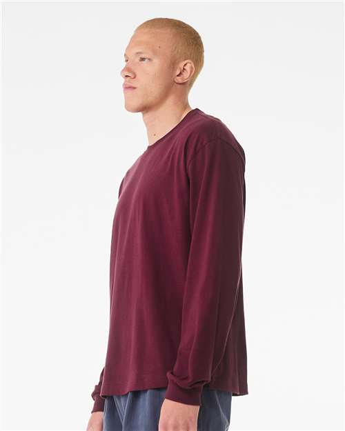BELLA  CANVAS 3511 6 oz. Heavyweight Long Sleeve Tee - Side view