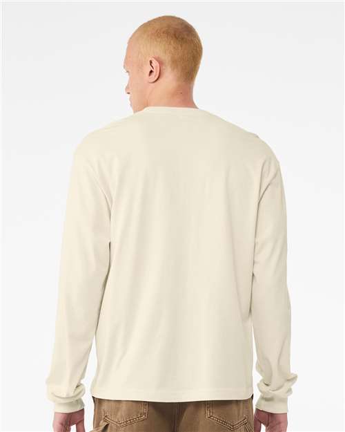BELLA  CANVAS 3511 6 oz. Heavyweight Long Sleeve Tee - Back view