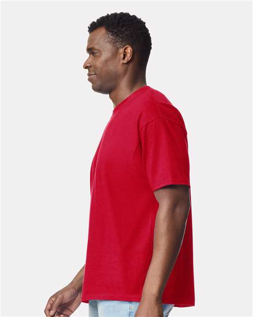 Gildan 75000 Unisex Hammer? Maxweight T-Shirt - Side view
