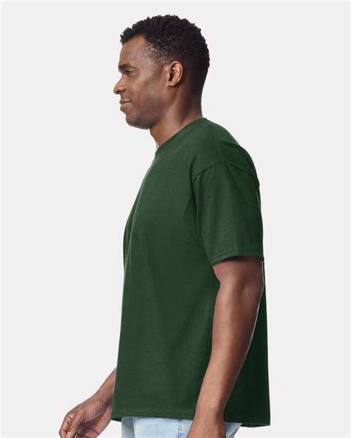 Gildan 75000 Unisex Hammer? Maxweight T-Shirt - Side view