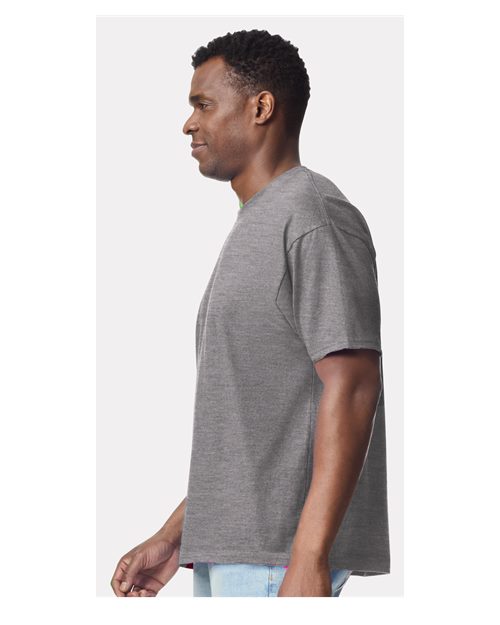Gildan 75000 Unisex Hammer? Maxweight T-Shirt - Side view