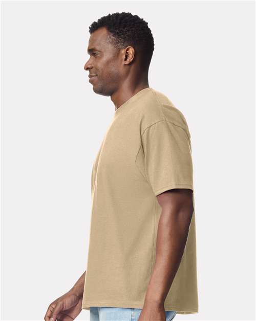 Gildan 75000 Unisex Hammer? Maxweight T-Shirt - Side view