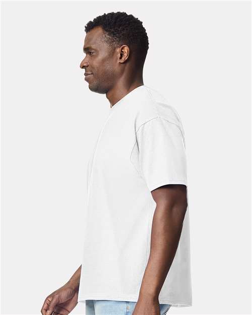 Gildan 75000 Unisex Hammer? Maxweight T-Shirt - Side view