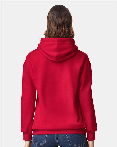 Gildan 19500 Unisex Hammer? Maxweight Hooded Sweatshirt - Back view