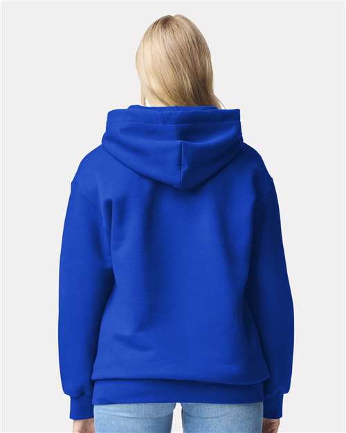 Gildan 19500 Unisex Hammer? Maxweight Hooded Sweatshirt - Back view
