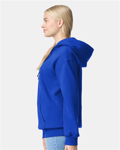 Gildan 19500 Unisex Hammer? Maxweight Hooded Sweatshirt - Side view