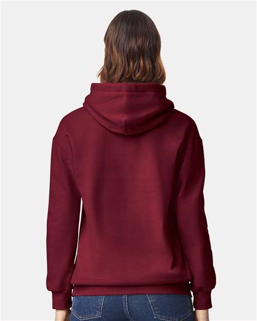 Gildan 19500 Unisex Hammer? Maxweight Hooded Sweatshirt - Back view