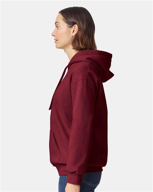Gildan 19500 Unisex Hammer? Maxweight Hooded Sweatshirt - Side view