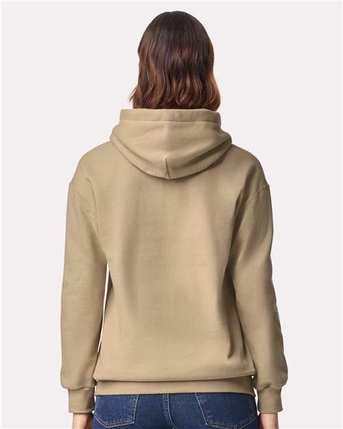 Gildan 19500 Unisex Hammer? Maxweight Hooded Sweatshirt - Back view