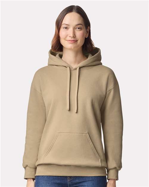 Gildan 19500 Unisex Hammer? Maxweight Hooded Sweatshirt - Front view