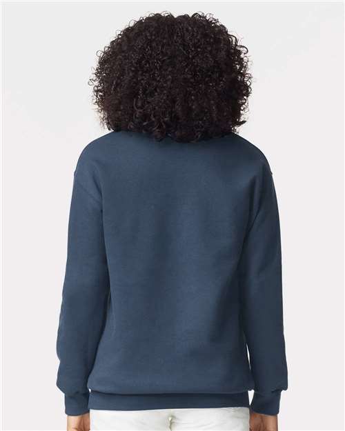 Gildan 19000 Unisex Hammer? Maxweight Crewneck Sweatshirt - Back view