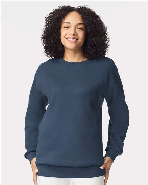 Gildan 19000 Unisex Hammer? Maxweight Crewneck Sweatshirt - Front view