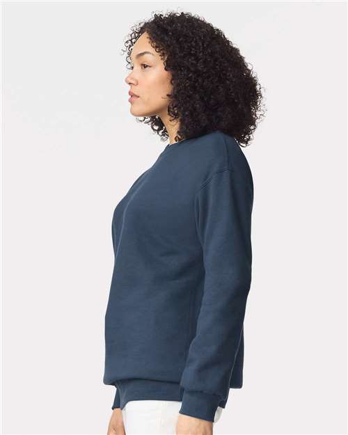 Gildan 19000 Unisex Hammer? Maxweight Crewneck Sweatshirt - Side view
