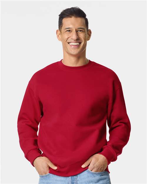 Gildan 19000 Unisex Hammer? Maxweight Crewneck Sweatshirt - Front view
