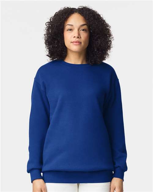 Gildan 19000 Unisex Hammer? Maxweight Crewneck Sweatshirt - Front view