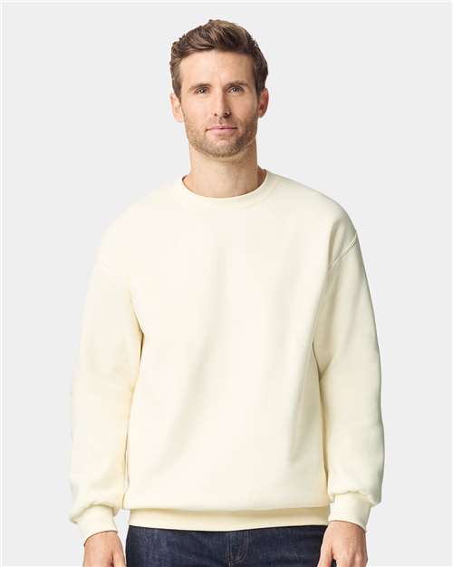 Gildan 19000 Unisex Hammer? Maxweight Crewneck Sweatshirt - Front view