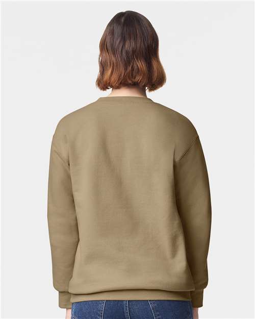 Gildan 19000 Unisex Hammer? Maxweight Crewneck Sweatshirt - Back view