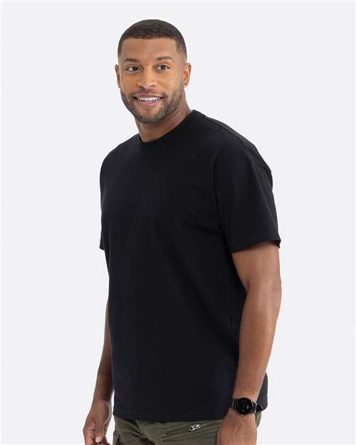 Next Level 7200 Unisex Heavyweight Tee - Side view
